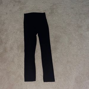 Lululemon 21 in black leggings, size 2, never worn